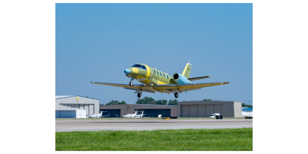 El programa de pruebas del Cessna Citation Ascend sigue adelante con el exitoso segundo artículo de prueba de vuelo