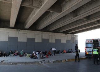 Migrantes en Ciudad Juárez