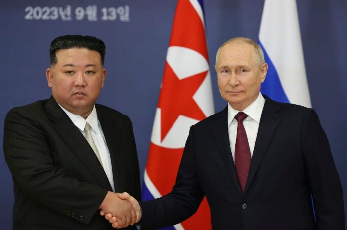 Jong-un Putin Putin Corea del Norte