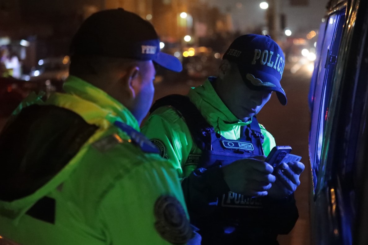 Policía del Perú – Tren de Aragua