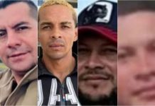 Identidades de hombres asesinados en frontera con Venezuela