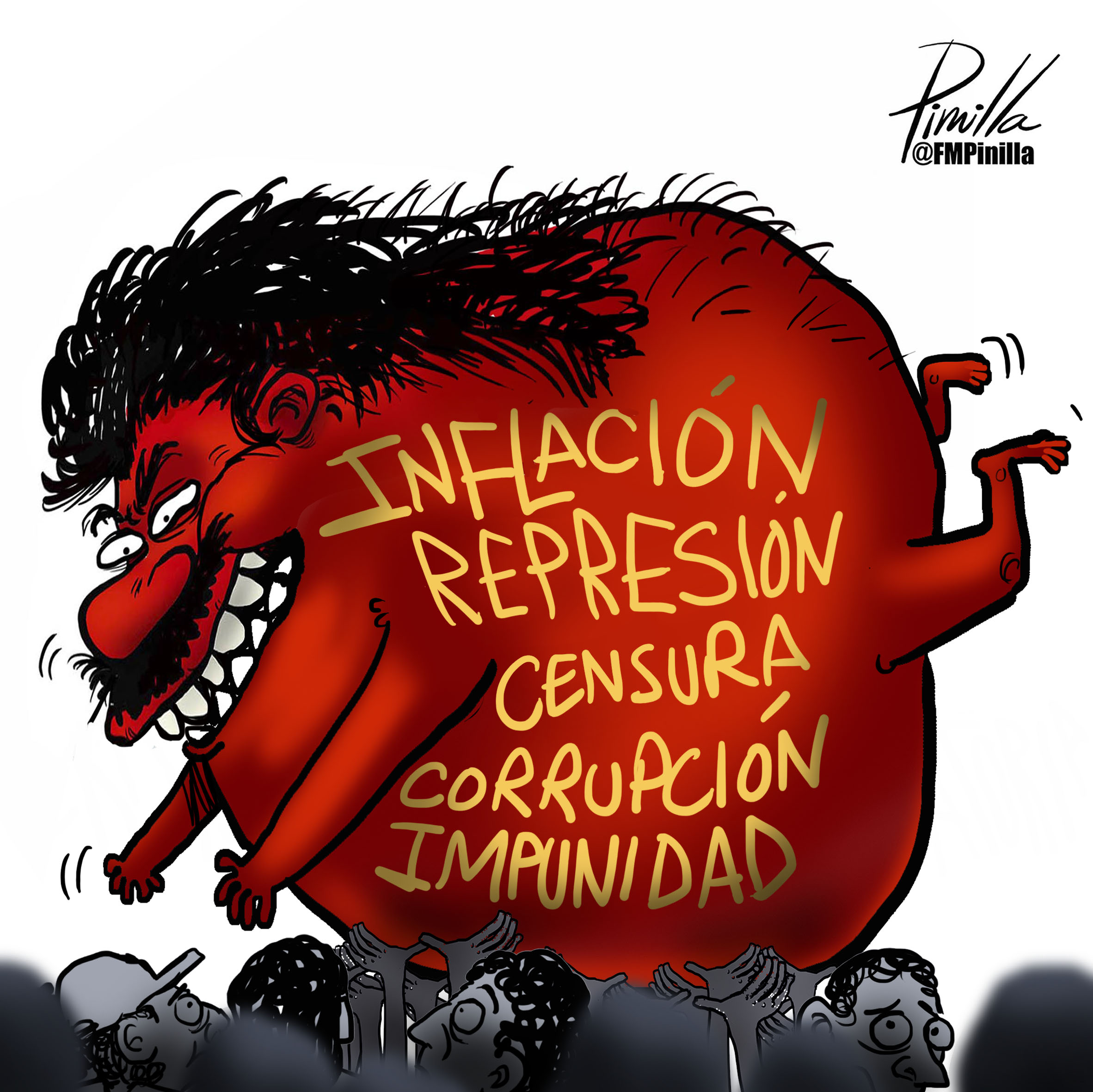 Pinilla: Cargando toneladas de…