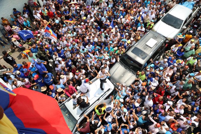 María Corina Machado desde Puerto Píritu