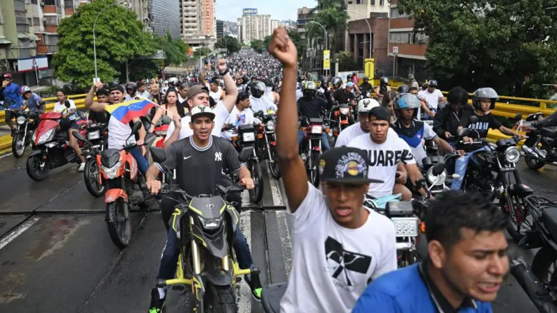 Protestas Caracas Venezuela