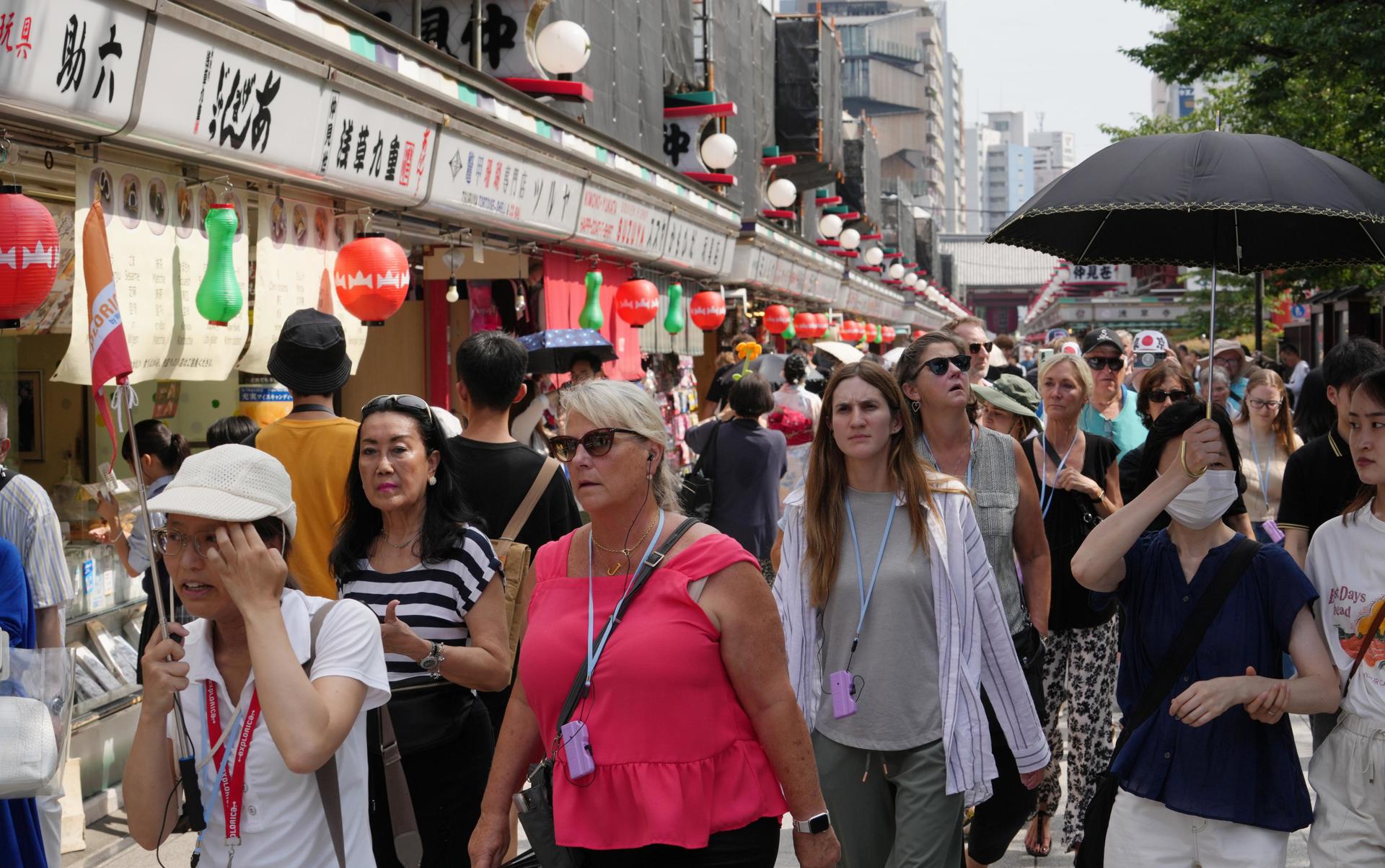 Japón registra altas temperaturas. ola de calor