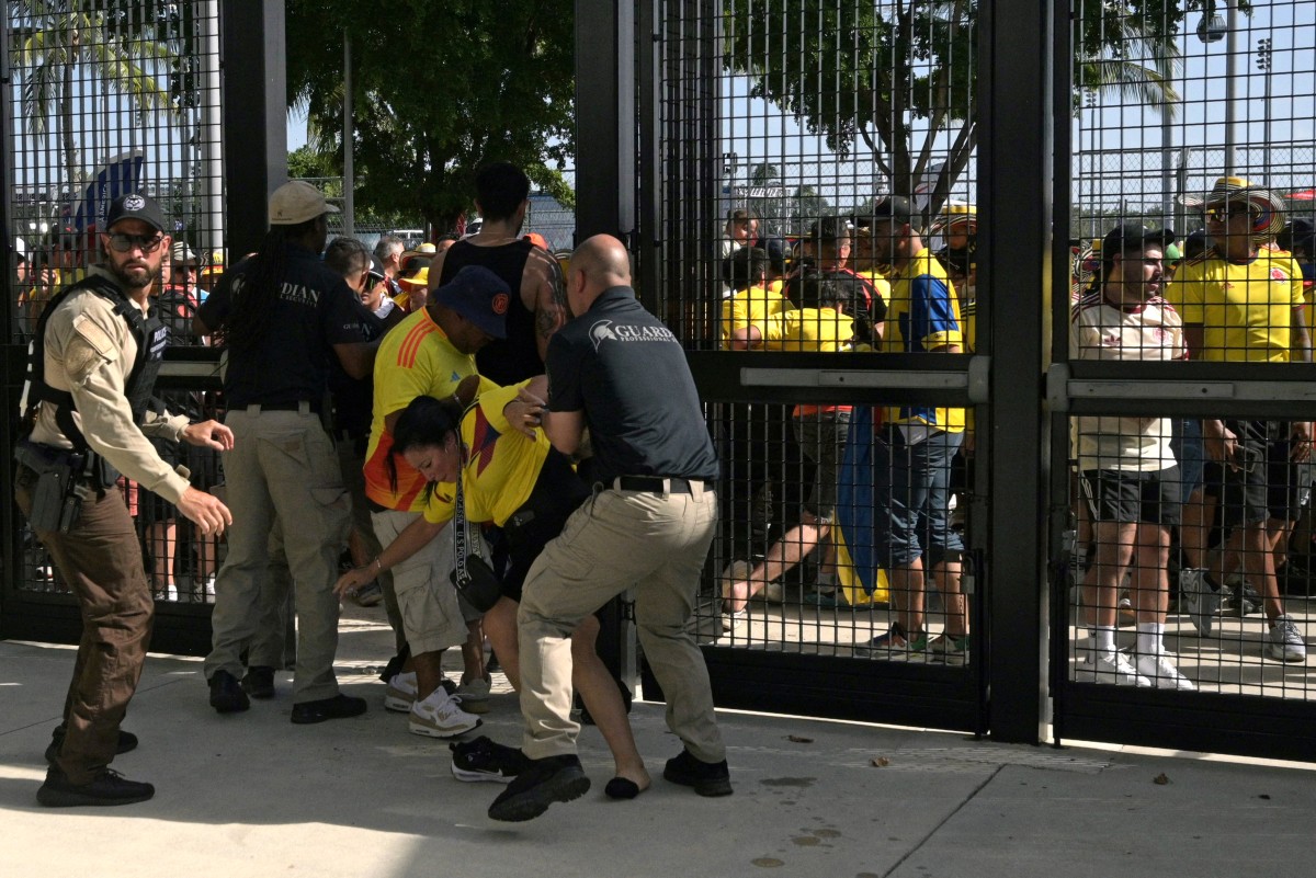 [VIDEOS] Incidentes en la previa de la final de la Copa América