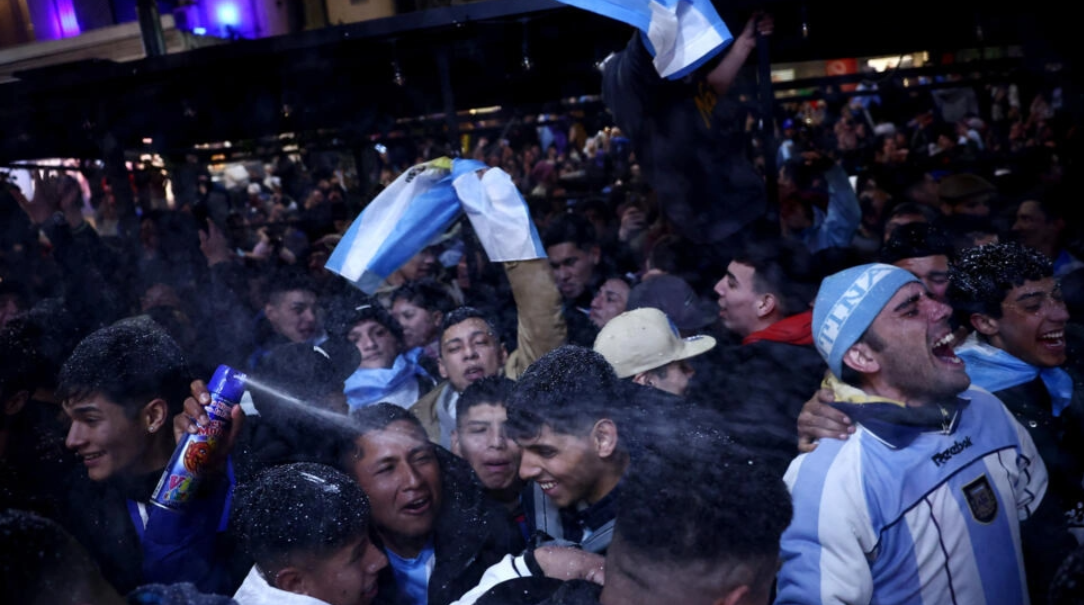 Fiesta en el Obelisco: así celebraron la consagración de Argentina en la Copa América 2024