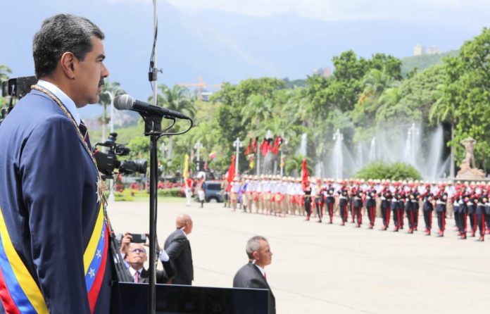 Desfile militar del 5 de julio. Foto: X @NicolasMaduro