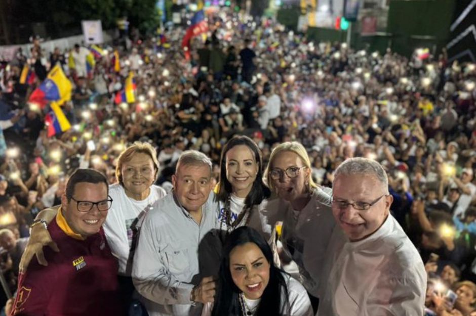 [VIDEO] María Corina Machado: “¡Oigan este grito de libertad!”