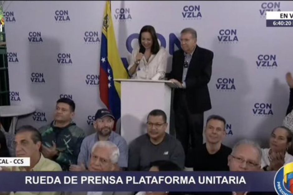 María Corina Machado asegura que tiene 73,20% de las actas: “Tenemos cómo mostrar lo que logramos”