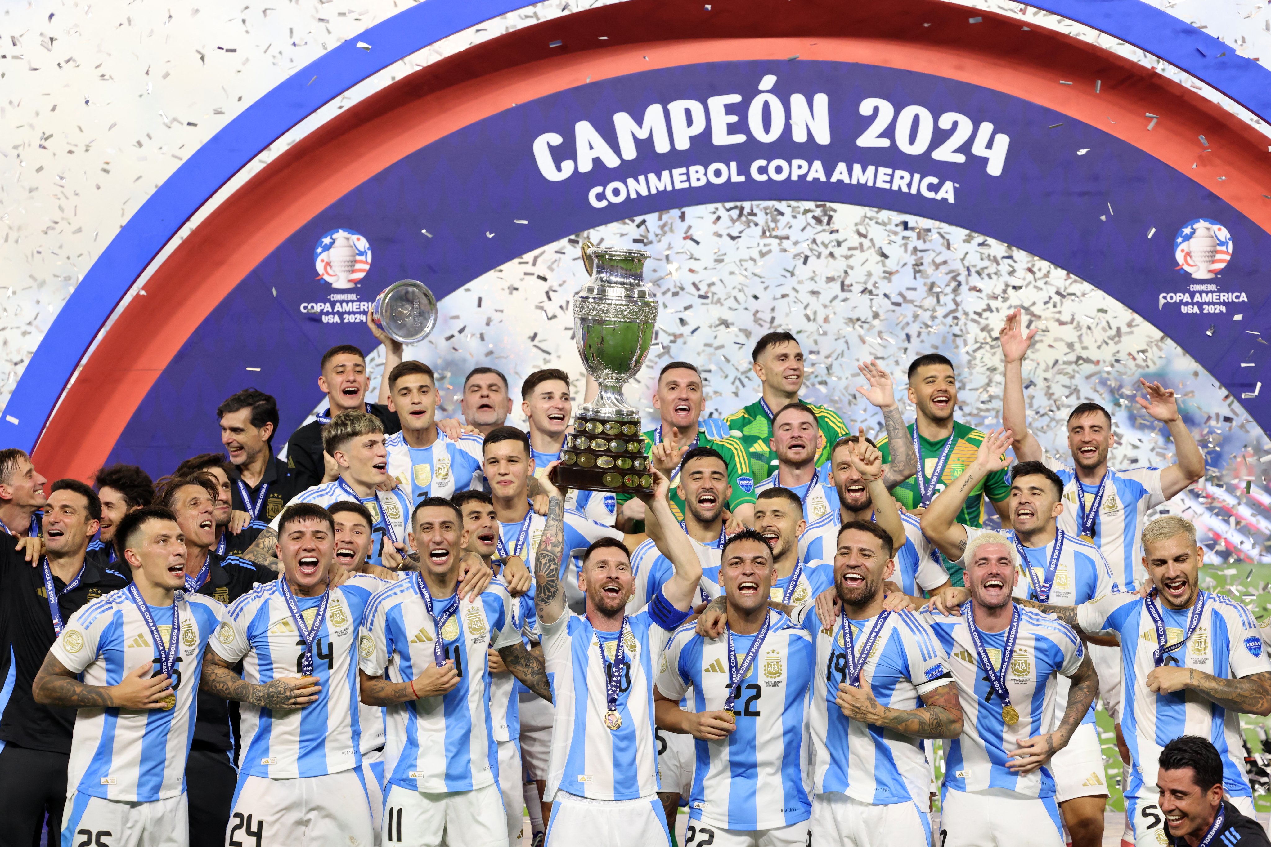 [VIDEOS] Argentina vuelve a coronarse en la Copa América