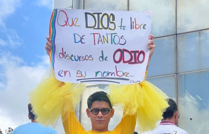 Marcha LGBTIQ+ en Caracas