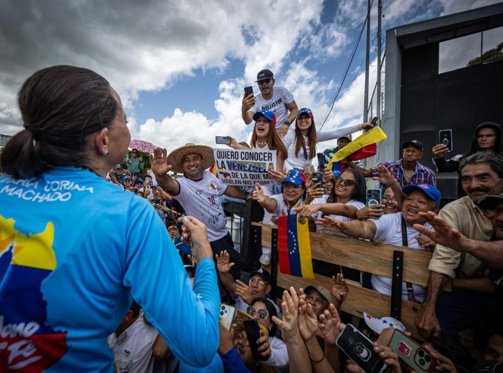 María Corina Machado triunfó en Maturín