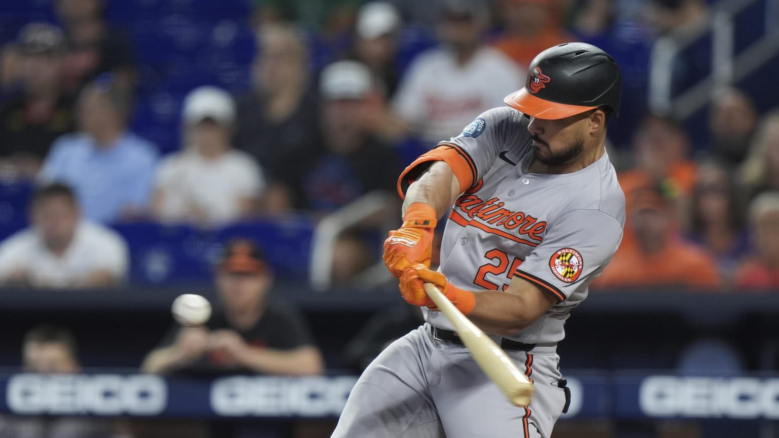 Anthony Santander conectó jonrón en el triunfo de los Orioles