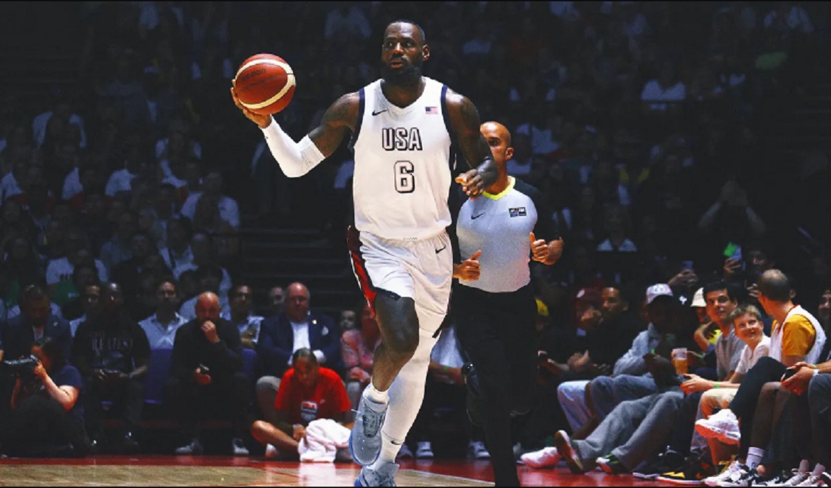 LeBron James será el abanderado de Estados Unidos en París