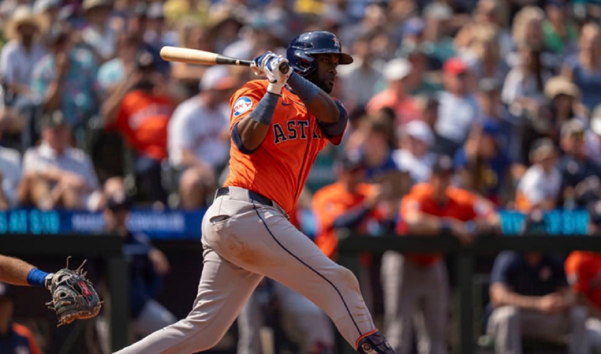 Yordan Álvarez igualó un histórico hito de José Altuve