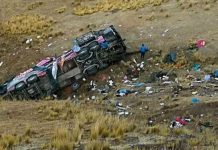 accidente autobús abismo en Perú