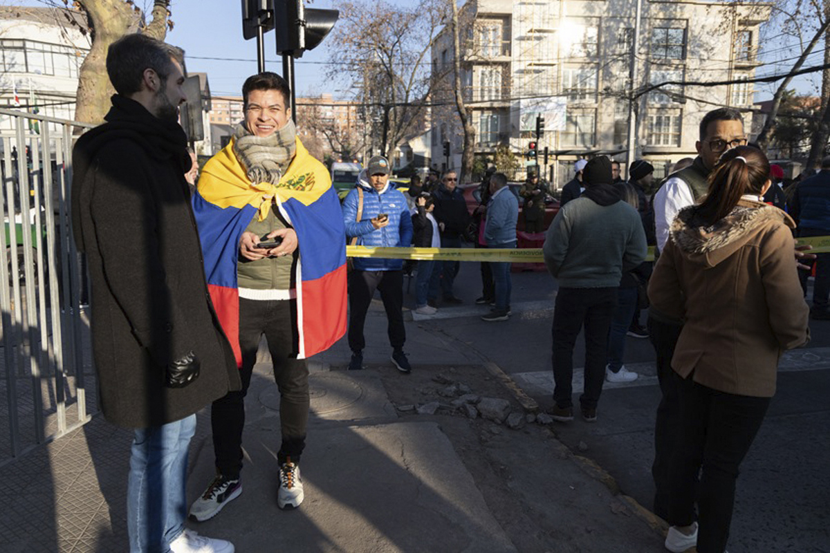 venezolanos chile