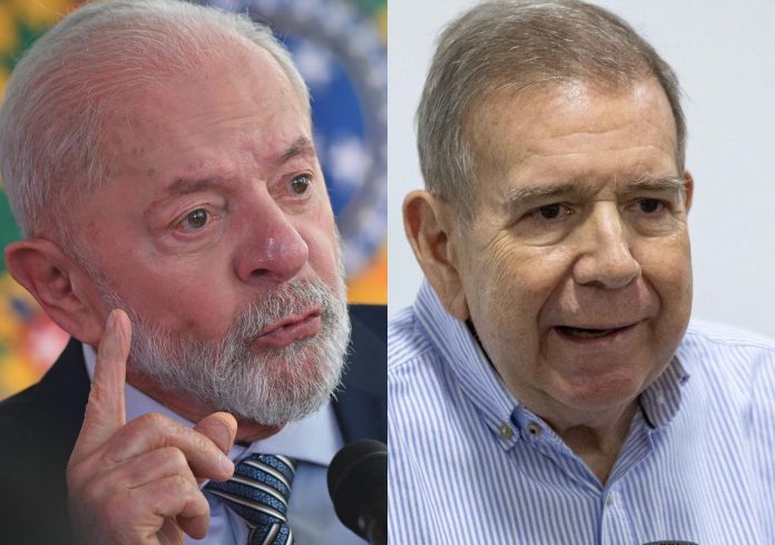 Edmundo González agradeció a Lula da Silva el envió de su excanciller para que esté presente en las presidenciales del 28 de julio