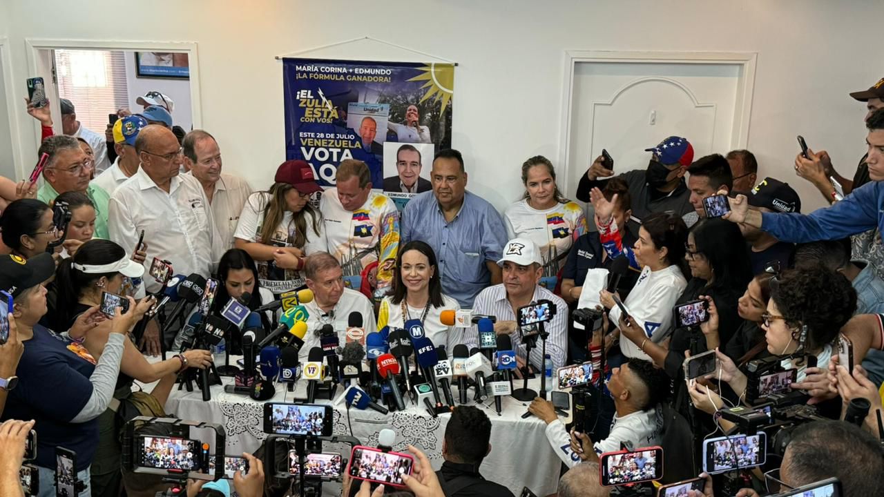 María Corina Machado en el Zulia: “La paz la representa un gobierno de Edmundo González”