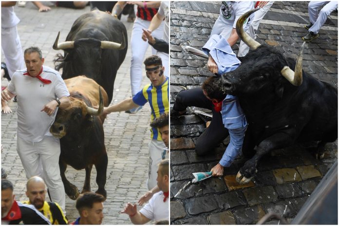 encierro de toros