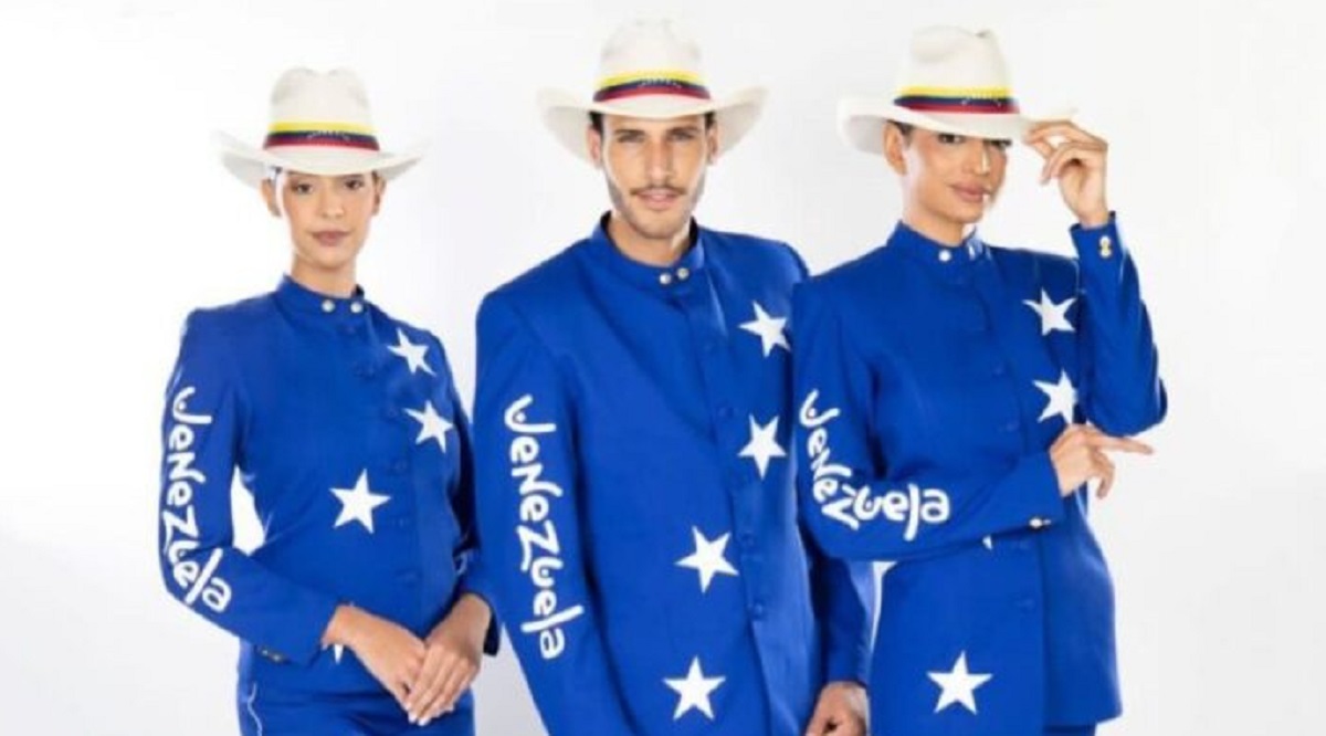 uniforme delegación venezolana París 2024