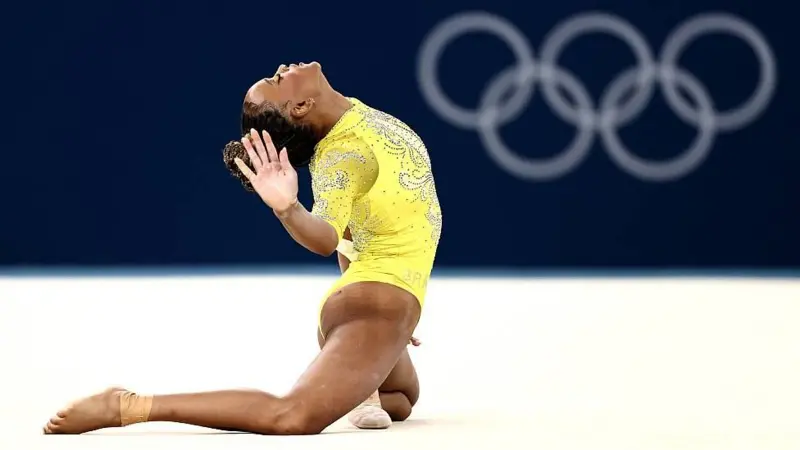 Rebeca Andrade, la gimnasta que venció a Simone Biles