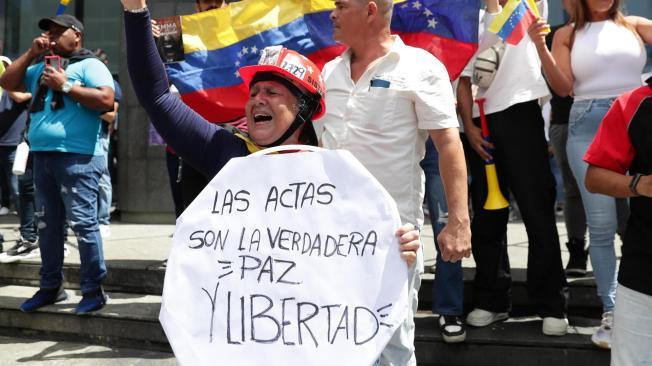 Protestas en Venezuela protestas Edmundo González EFE