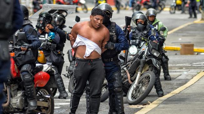 represión en Venezuela