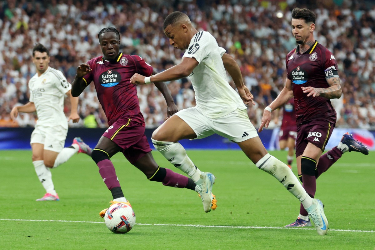 El Real Madrid cumple ante el Valladolid (3-0) sin gol de Mbappé