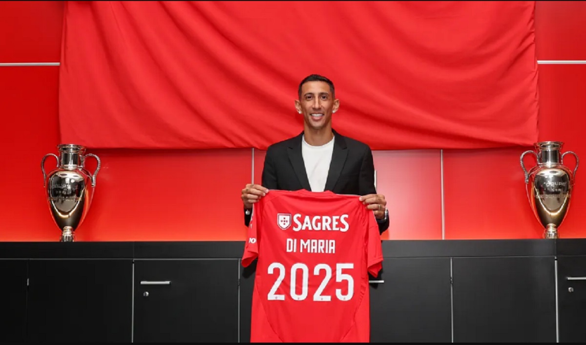 Di María tiene contrato con el Benfica hasta 2025