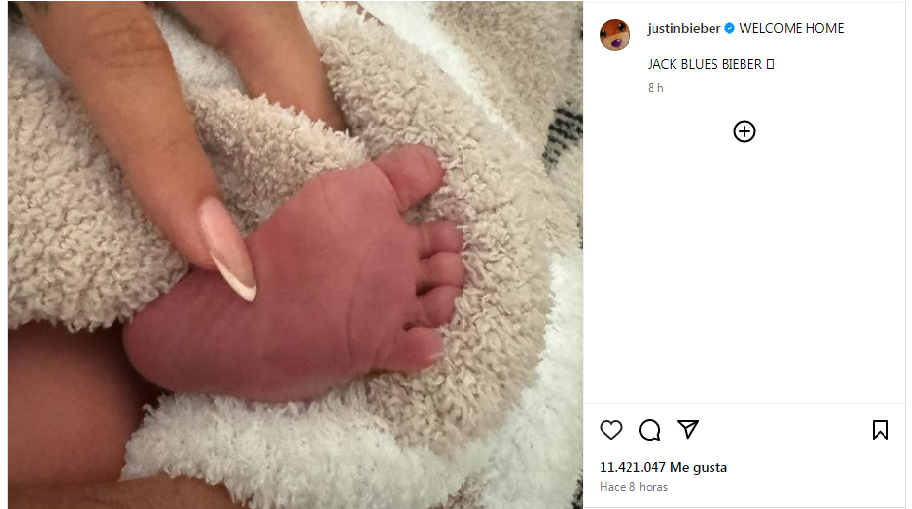 Nació el hijo de Justin y Hailey Bieber