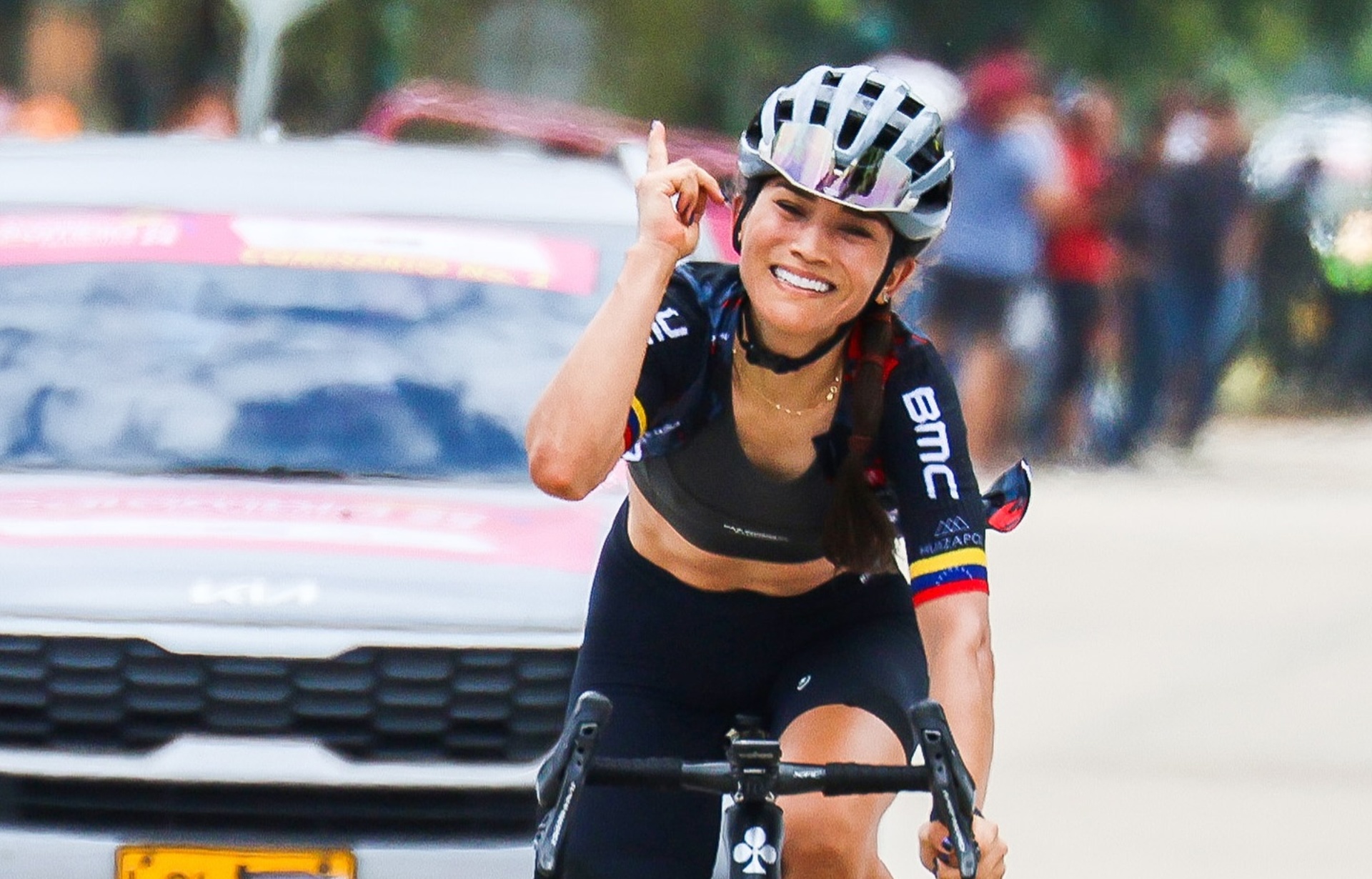 Lilibeth Chacón es la nueva líder de la Vuelta a Colombia Femenina