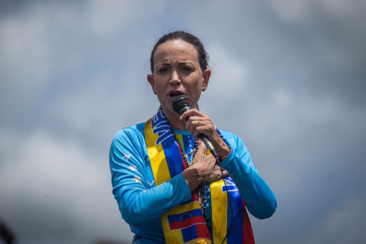 María Corina Machado pide mantener la batalla en víspera de manifestaciones