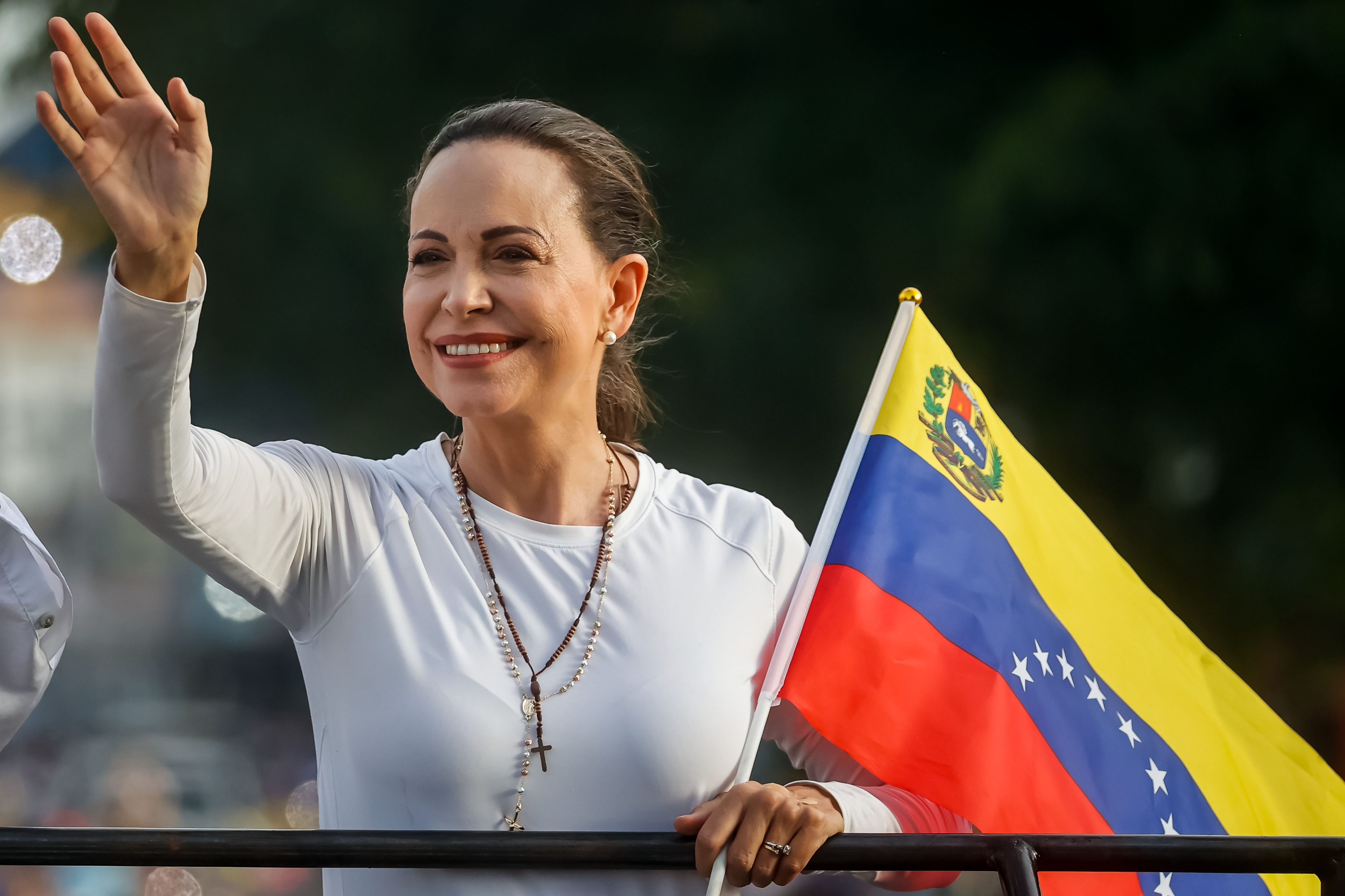 “Confío en el pueblo de Venezuela”: María Corina Machado asegura que Edmundo González se juramentará como presidente