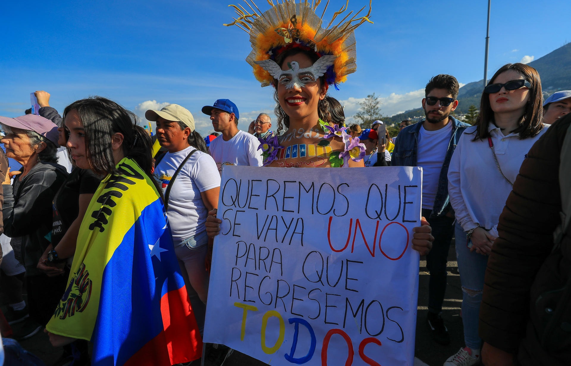 Venezolanos en Quito