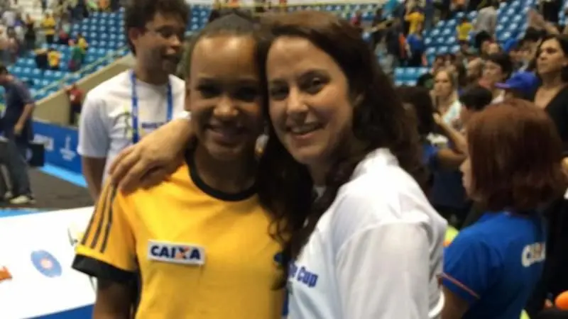 Rebeca Andrade, la gimnasta que venció a Simone Biles