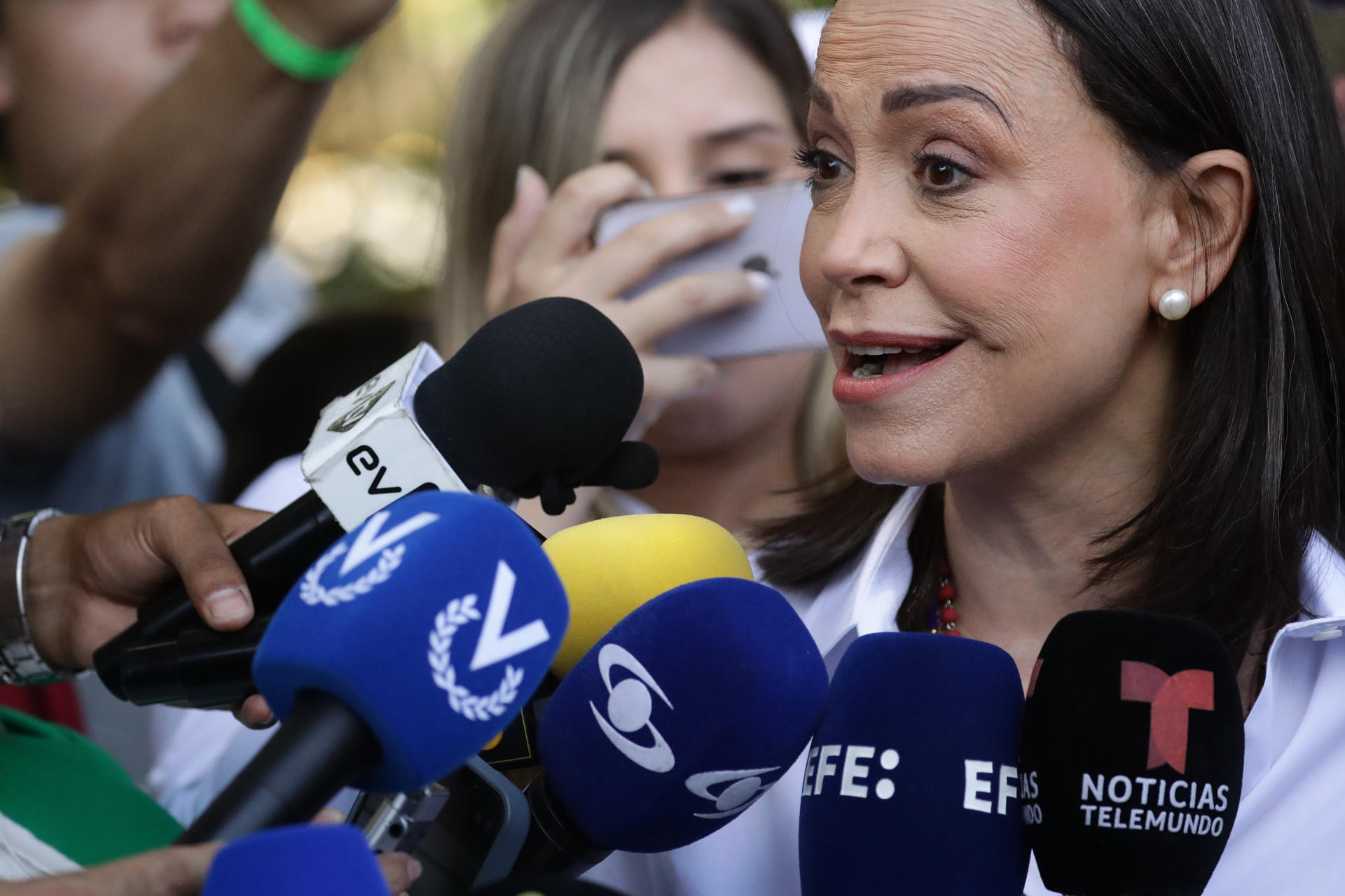 María Corina Machado agradece a países europeos y pide verificación independiente de las actas opositoras