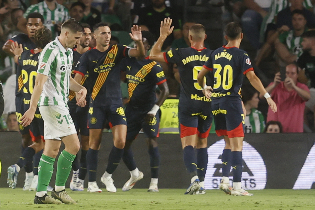 El Girona de Yangel Herrera empata en su primer partido de la Liga Española