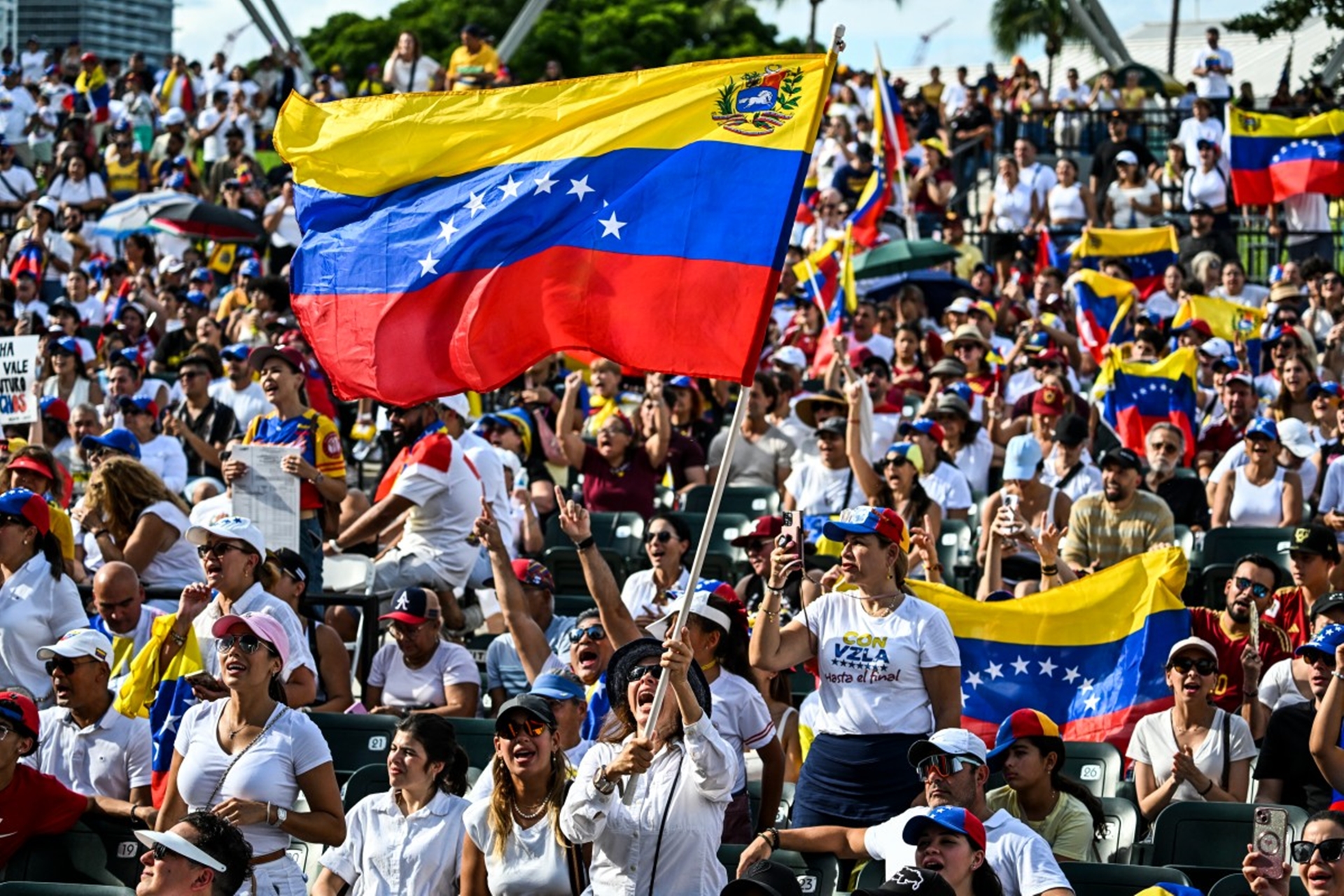 Protest called by Venezuelan opposition for election ‘victory’ to be recognised held in Toronto