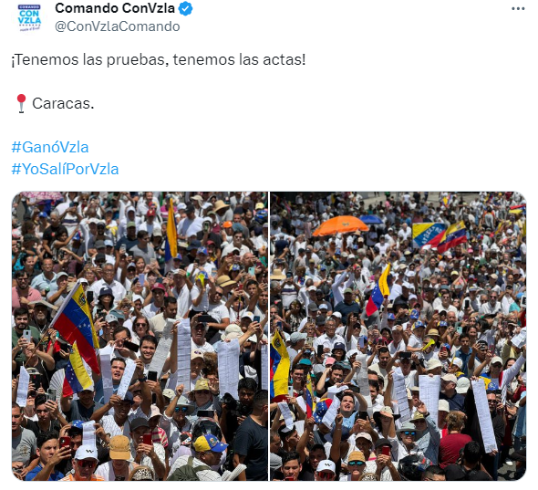 tweet Comando ConVzla