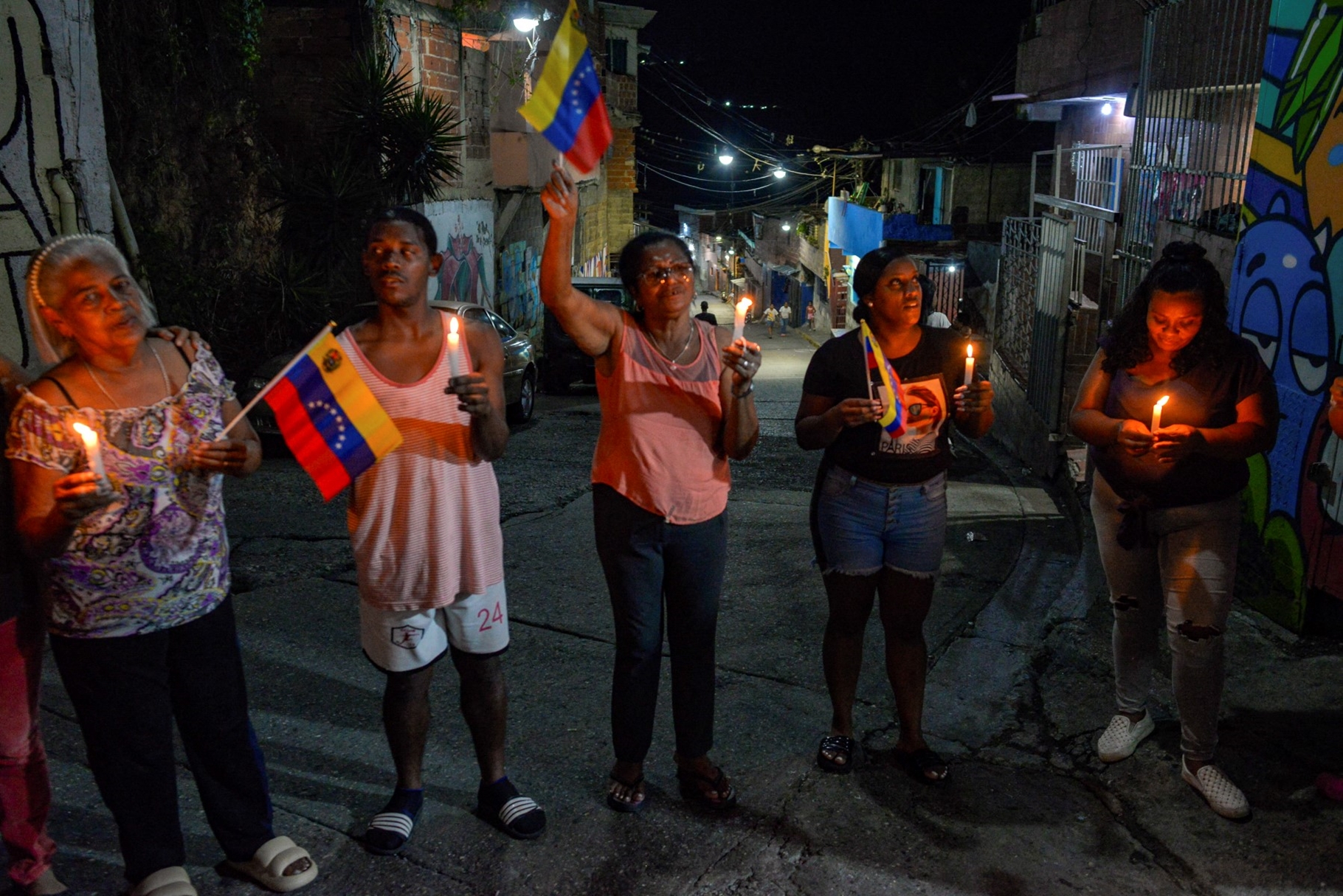 VENEZUELA-ELECTION-VOTE-OPPOSITION-VIGIL