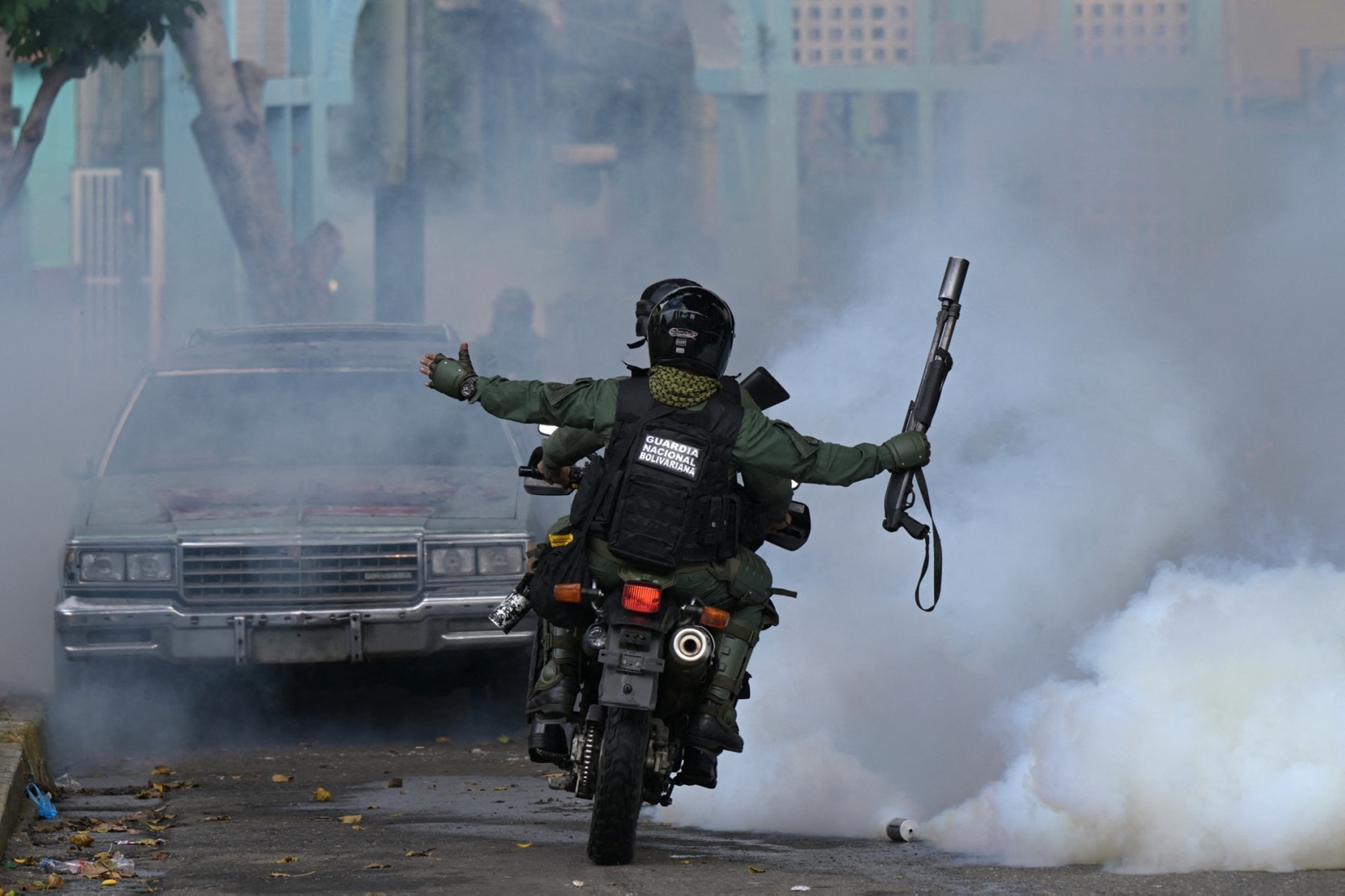 VENEZUELA-ELECTION-VOTE-AFTERMATH-PROTEST