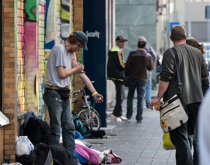 Alemania intenta solucionar la grave crisis de drogas que afecta a Frankfurt