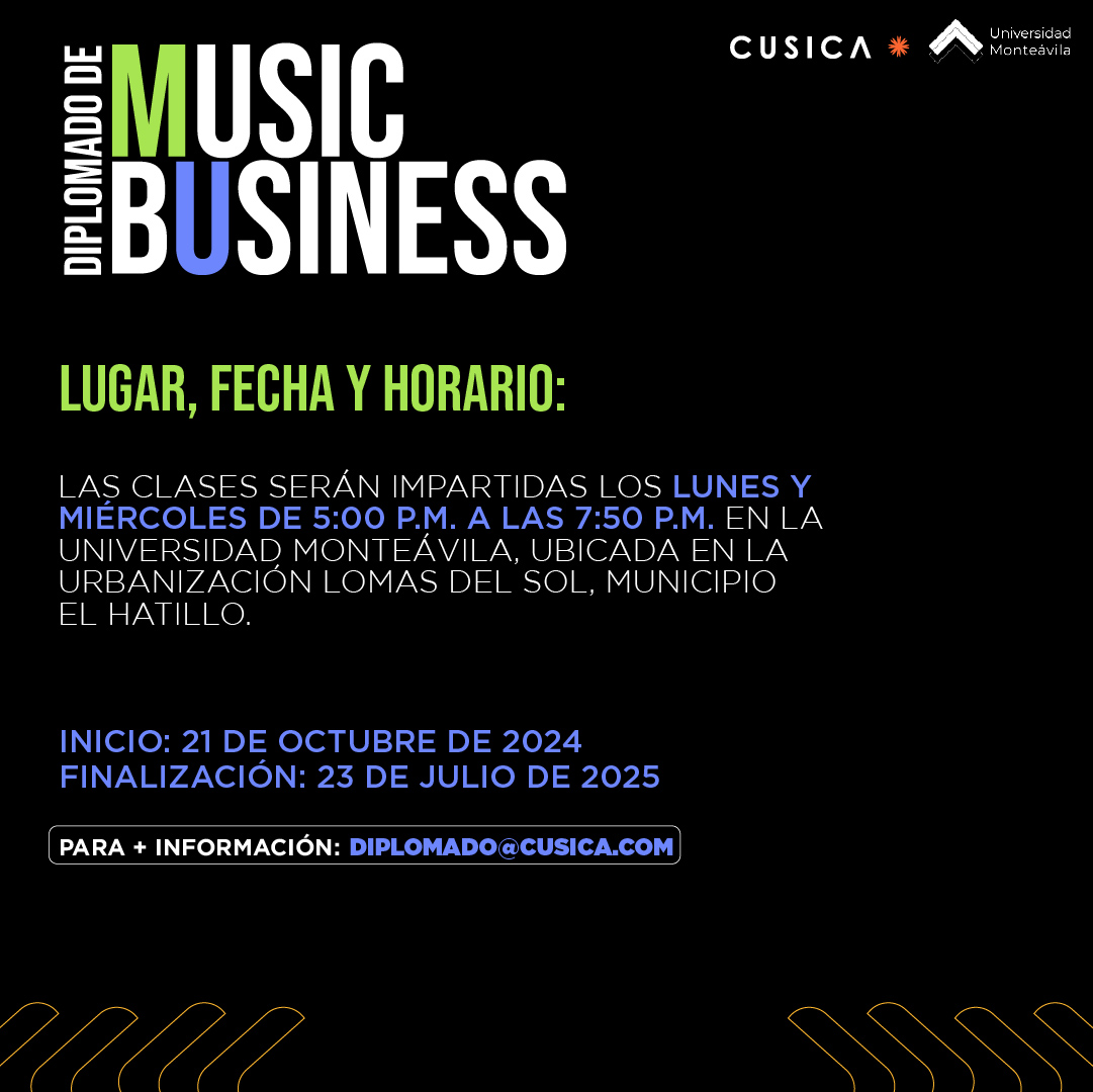 Diplomado de Music Business