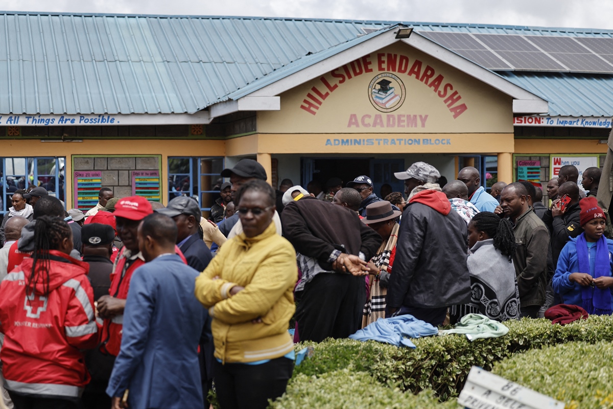 El incendio se declaró en la Academia Hillside Endarasha del condado de Nyeri