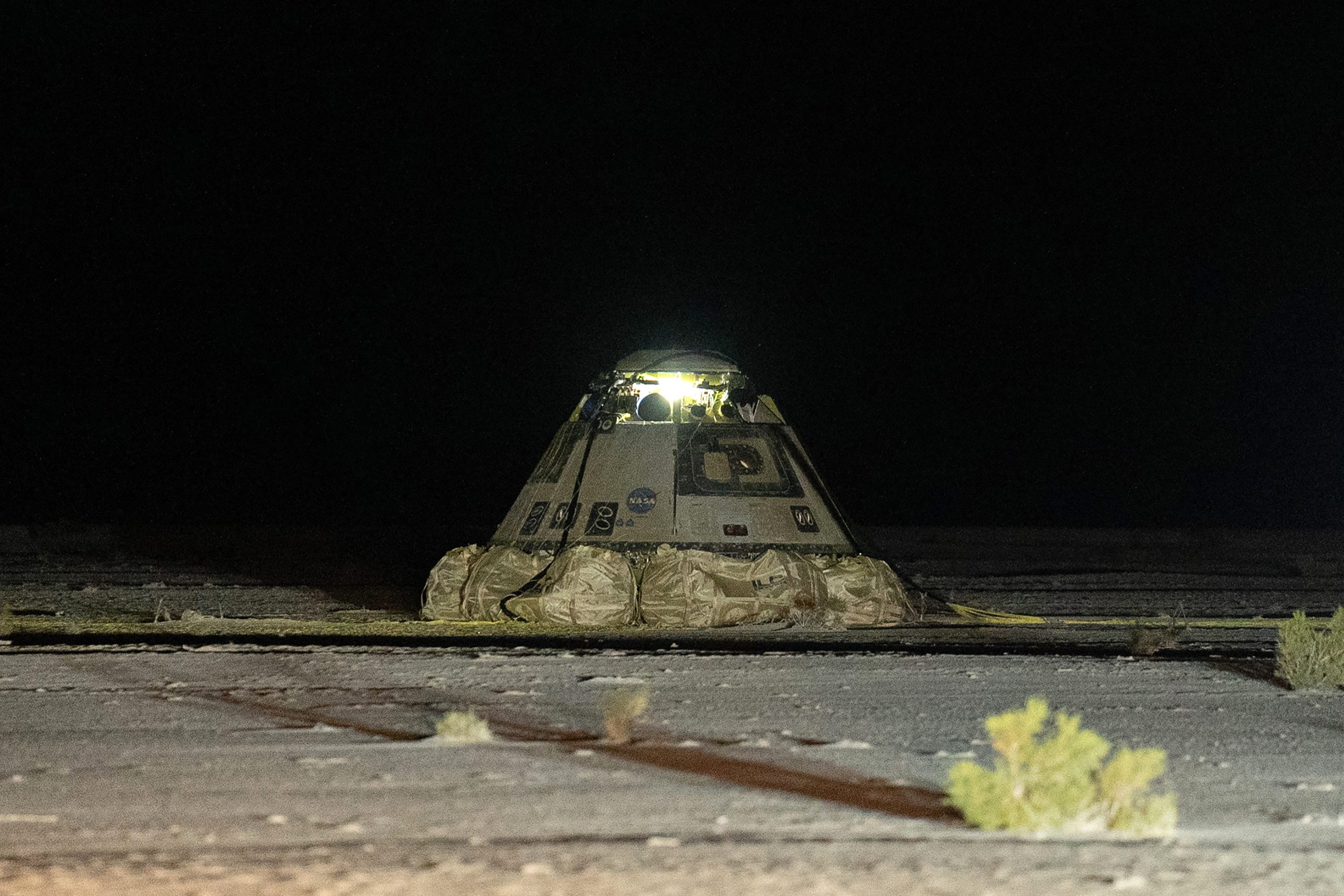 Boeing’s Starliner comes back to Earth without its astronauts on board