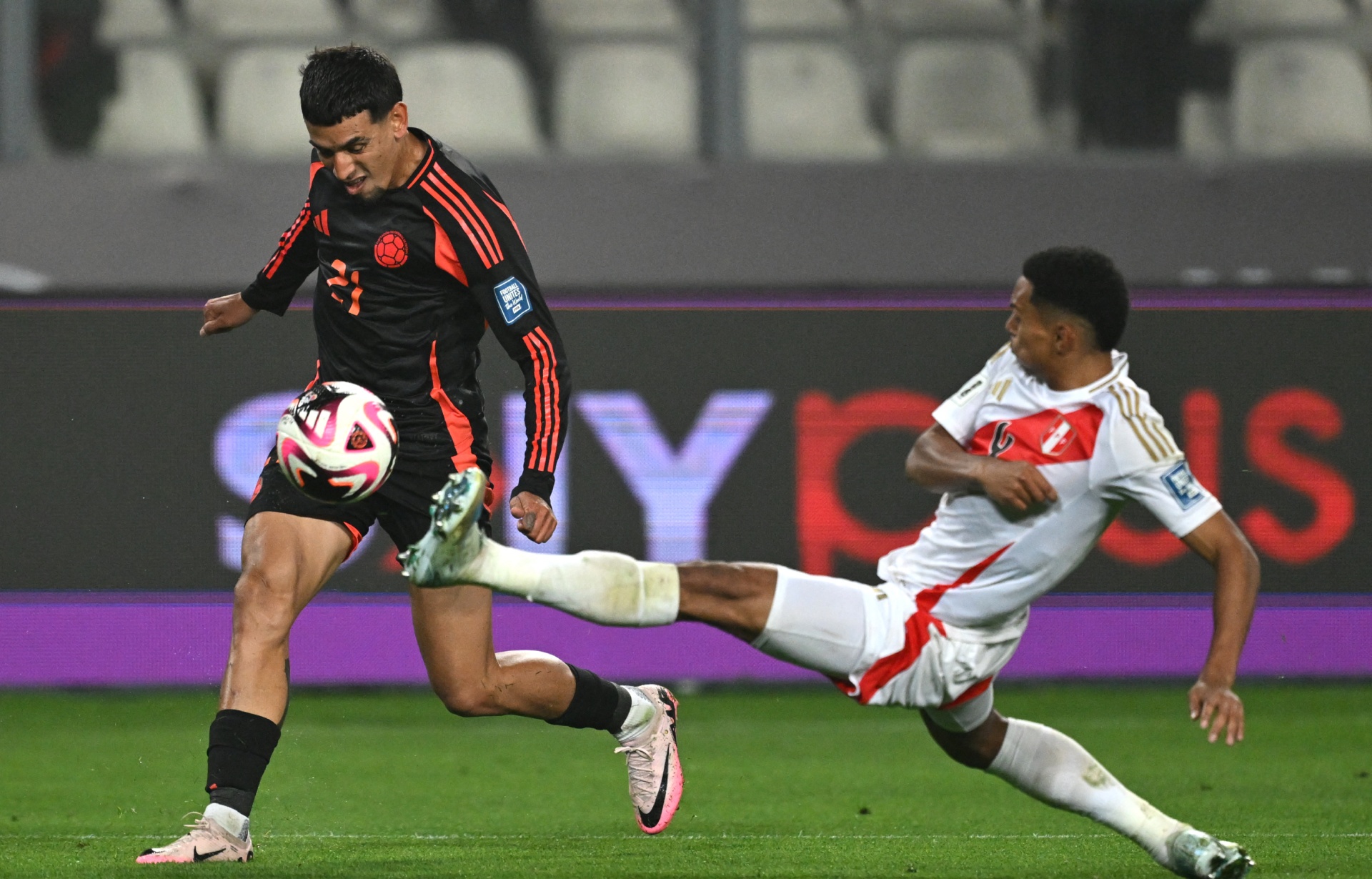 Perú y Colombia empatan 1-1 en la eliminatoria al Mundial 2026