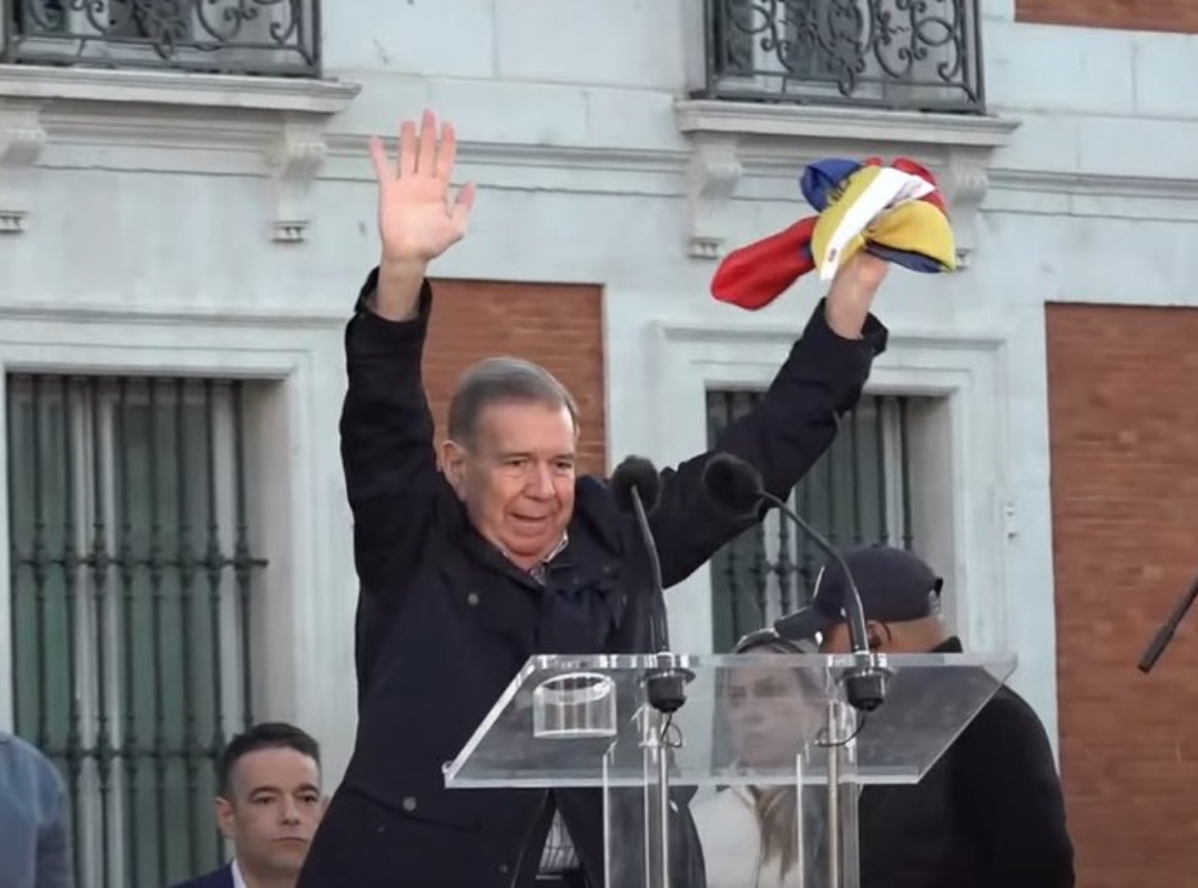 Edmundo González protesta Madrid