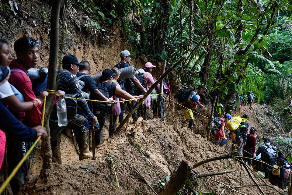 Selva del Darién: más de 244.000 migrantes, la mayoría venezolanos, han cruzado en lo que va de año